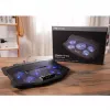 Aušinimo stovas nešiojamam kompiuteriui Thermaltake Massive 12 Max 43,2 cm 5 ventiliatoriai Juodas