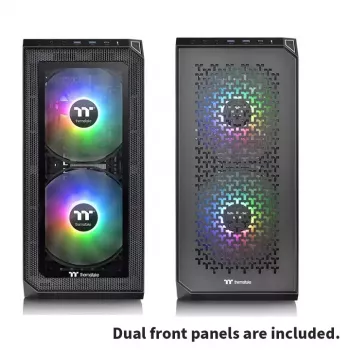 Kompiuterio korpusas Thermaltake View 300 MX Midi Tower juodas