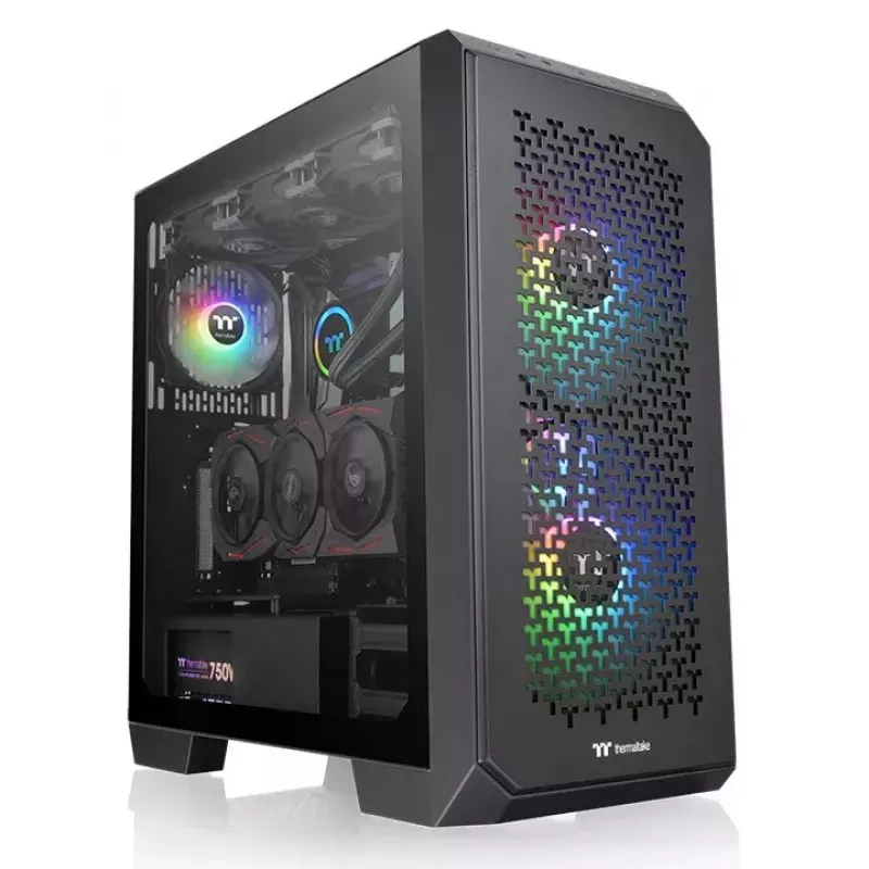 Kompiuterio korpusas Thermaltake View 300 MX Midi Tower juodas