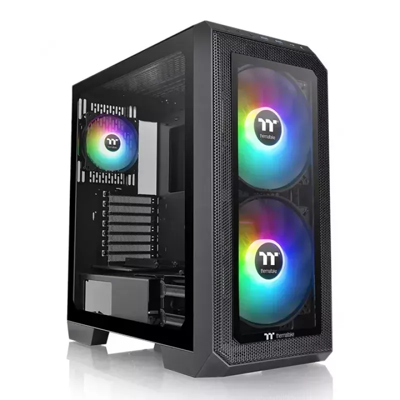 Kompiuterio korpusas Thermaltake View 300 MX Midi Tower juodas