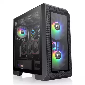 Kompiuterio korpusas Thermaltake View 300 MX Midi Tower juodas