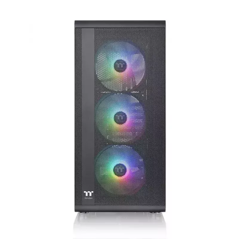 PC korpusas Thermaltake S200 TG ARGB Midi Tower juodas