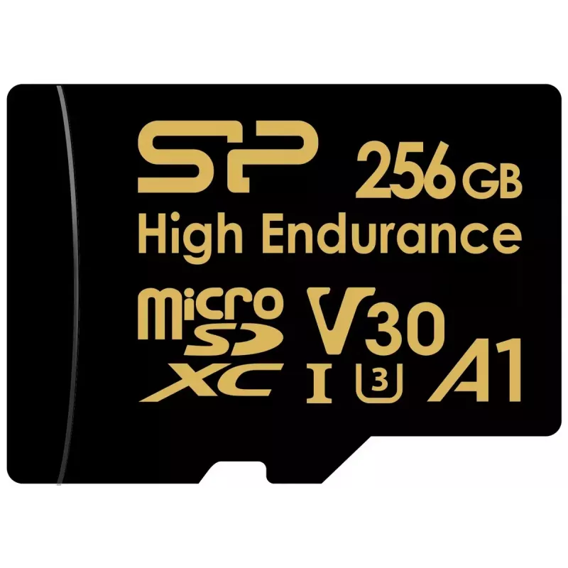 MicroSDXC atminties kortelė Silicon Power SP256GBSTXDV3V1HSP 256 GB Class 10 High Endurance