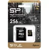 MicroSDXC atminties kortelė Silicon Power SP256GBSTXDV3V1HSP 256 GB Class 10 High Endurance