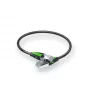 Tinklo kabelis Zyxel ACCESSORY-ZZ0109F Cat6a RJ-45–RJ-45 Juodas 0,18 m