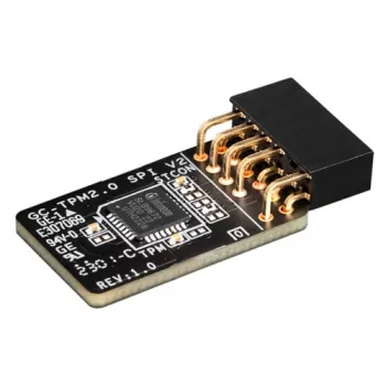GIGABYTE GC-TPM 2.0 SPI V2 – TPM modulis su SPI sąsaja, palaiko Windows 10, 11, 7, 8.1