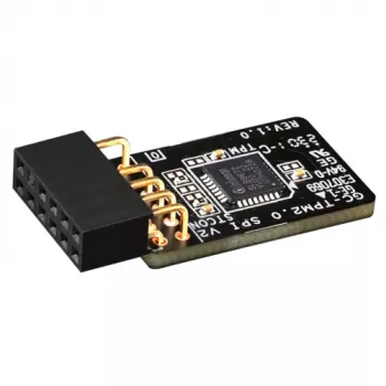 GIGABYTE GC-TPM 2.0 SPI V2 – TPM modulis su SPI sąsaja, palaiko Windows 10, 11, 7, 8.1