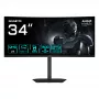 GIGABYTE GS34WQCA 34 colių WQHD lenktas žaidimų monitorius - 3440 x 1440, 1500R, 120 Hz, 1 ms, 300 cd/m², FreeSync Premium, HDR Ready, HDMI 2.0, DisplayPort 1.4