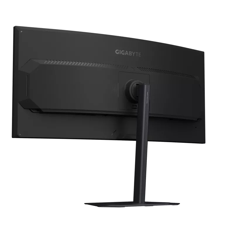 GIGABYTE GS34WQCA 34 colių WQHD lenktas žaidimų monitorius - 3440 x 1440, 1500R, 120 Hz, 1 ms, 300 cd/m², FreeSync Premium, HDR Ready, HDMI 2.0, DisplayPort 1.4