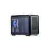 Kompiuterio korpusas Cooler Master MasterFrame 400 Mesh Black mATX su permatomu šoniniu dangteliu ir 1x 120mm ARGB ventiliatoriumi