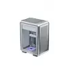 Kompiuterio korpusas Cooler Master MasterFrame 400 Mesh sidabrinis, mATX, permatomas šoninis dangtelis, 1x 120 mm ARGB ventiliatorius