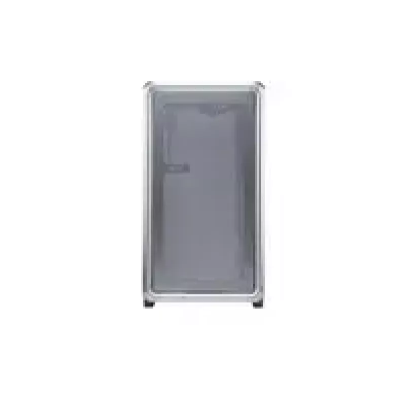 Kompiuterio korpusas Cooler Master MasterFrame 400 Mesh sidabrinis, mATX, permatomas šoninis dangtelis, 1x 120 mm ARGB ventiliatorius