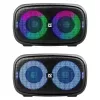 Defender Q5 Stereo belaidis Bluetooth garsiakalbis, 20W, LED apšvietimas, FM radijas, TWS