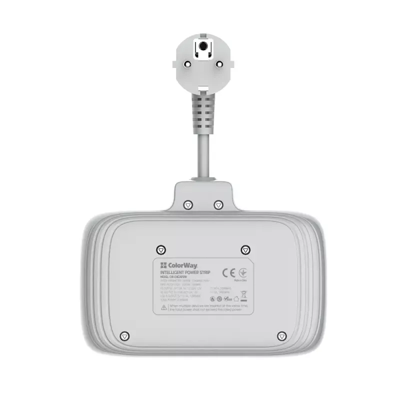 Sieninis kištukinis lizdas ColorWay CW-CHE24PDW su 24 W USB-C Power Delivery integruotu išėjimu