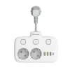 Sieninis kištukinis lizdas ColorWay CW-CHE24PDW su 24 W USB-C Power Delivery integruotu išėjimu