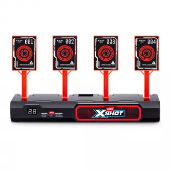 ZURU XSHOT Electronic Target elektrinis taikinys, 8 m., AA, juodas