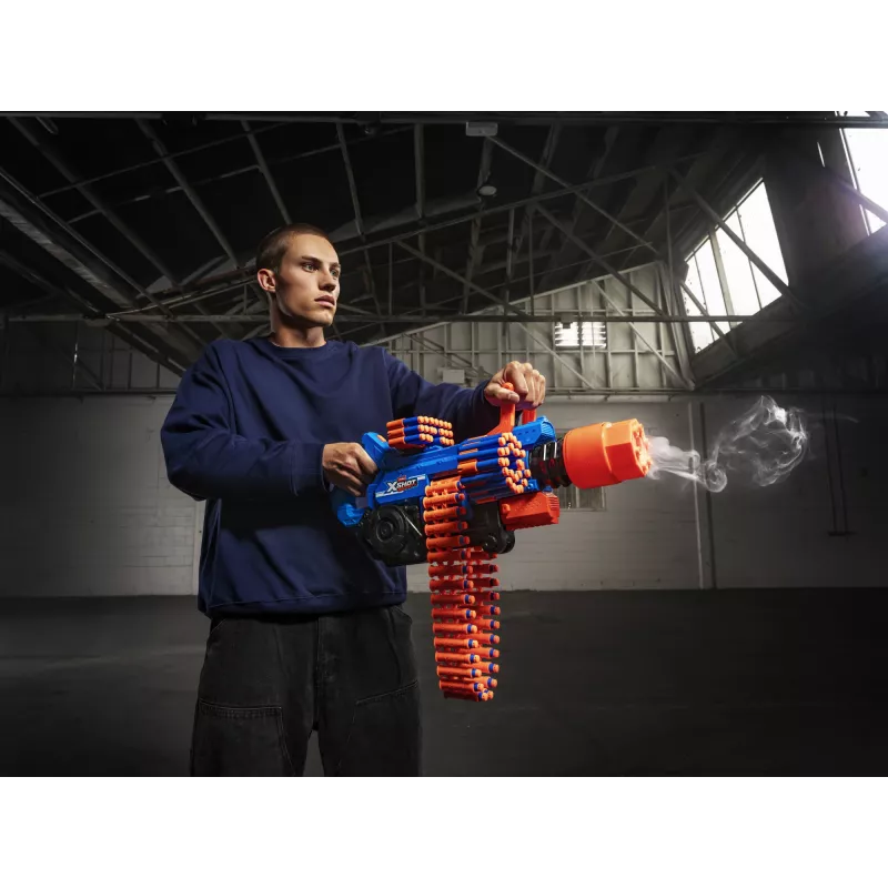 Pistoletas su putplasčio strėlėmis Zuru XSHOT Insanity Smoke N Barrel, 72 vnt.
