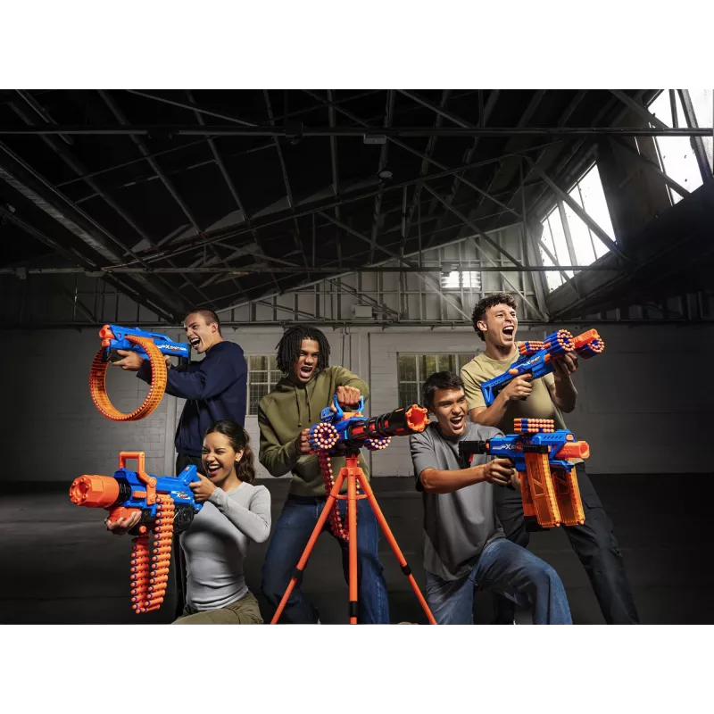 Pistoletas su putplasčio strėlėmis Zuru XSHOT Insanity Smoke N Barrel, 72 vnt.