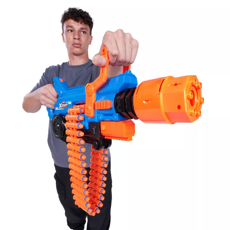Pistoletas su putplasčio strėlėmis Zuru XSHOT Insanity Smoke N Barrel, 72 vnt.