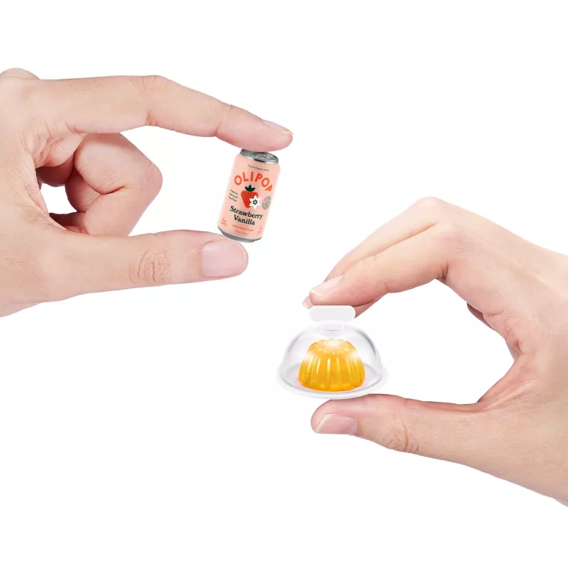 Žaidimų rinkinys Zuru Mini Brands Mini Minis Fill the Fridge – mini šaldytuvas su kolekcionuojamais maisto produktais