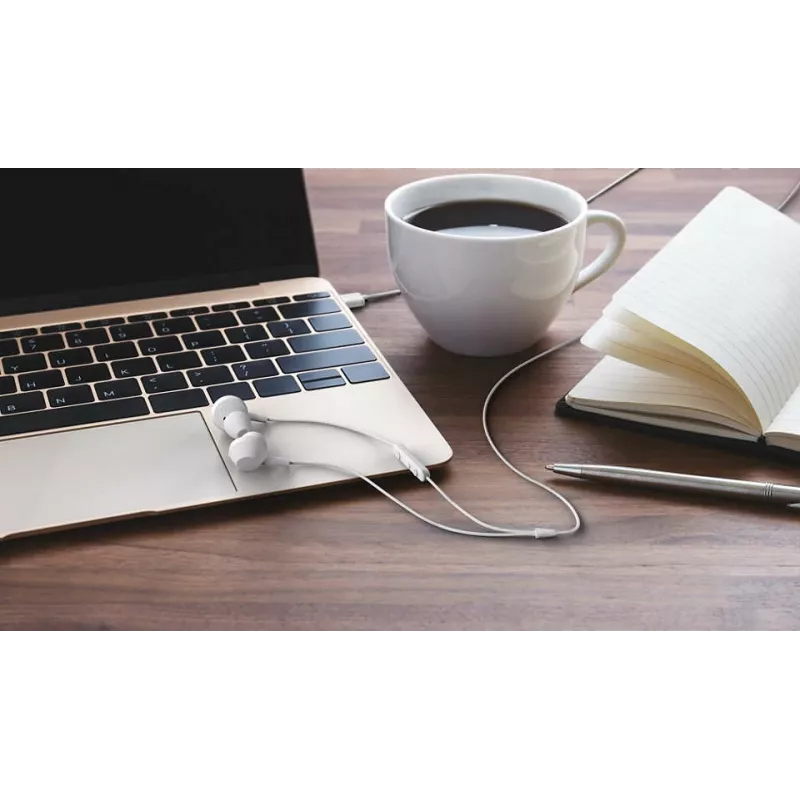 Ausinės Philips TAE5008WT/00 laidinės į ausį Skambučiai/Muzika USB Type-C Balta