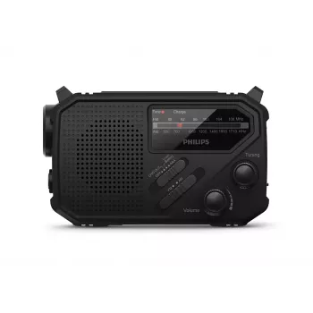 Nešiojamas radijas Philips TAR1609/90 analoginis ir skaitmeninis AM FM juodas