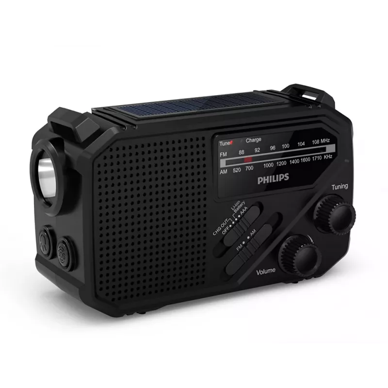 Nešiojamas radijas Philips TAR1609/90 analoginis ir skaitmeninis AM FM juodas