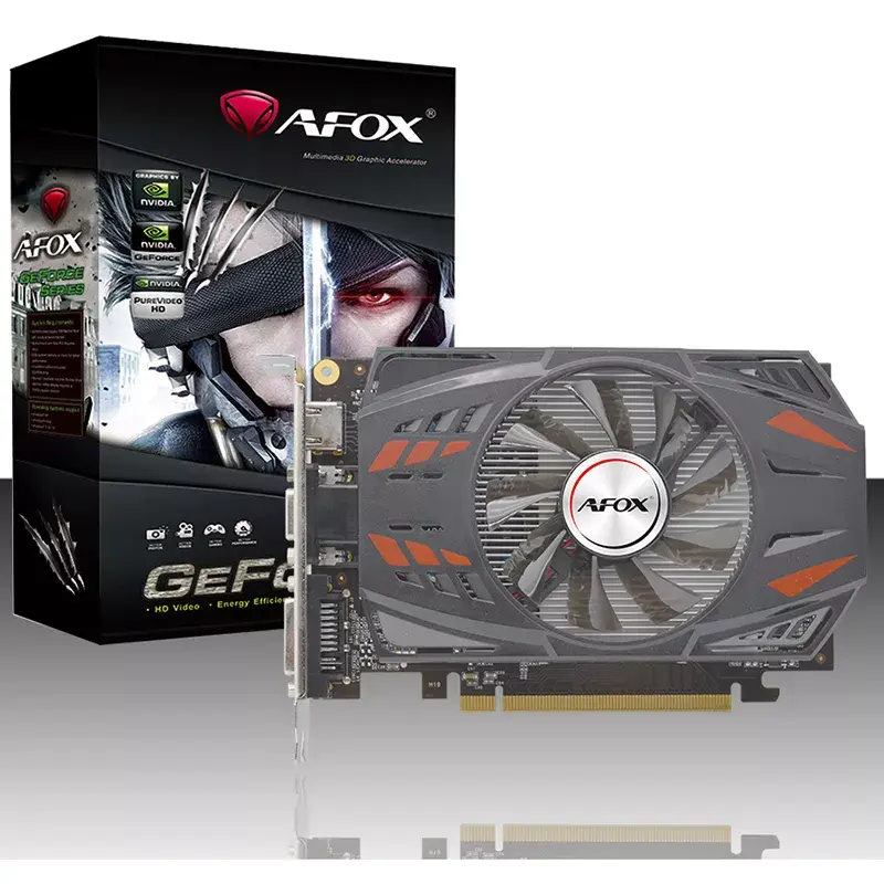 AFOX GeForce GT 730 1GB DDR3 64-bit Low Profile vaizdo plokštė (AF730-1024D3L7-V1)