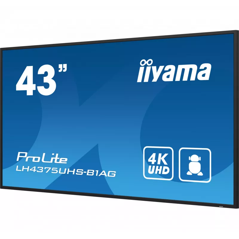iiyama 43W LCD 4K signage panel 43 colių