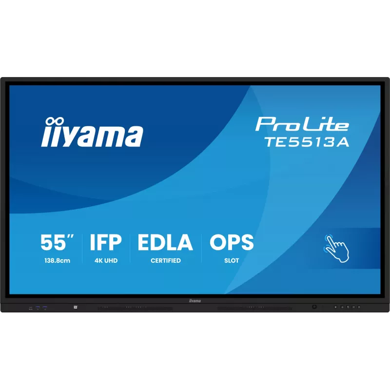 Interaktyvus monitorius IIYAMA TE5513A-B2AG 55 colių liečiamas ekranas