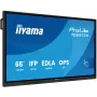 Interaktyvus plokščiasis ekranas IIYAMA TE6513A-B2AG 64,5 col. (163,8 cm) 4K UHD 500 cd/m² Wi‑Fi Android 24/7 liečiamasis