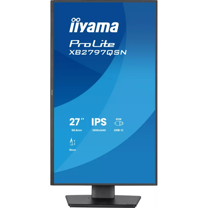 Monitorius iiyama ProLite XB2797HSN-B1 27 colių Full HD LCD juodas
