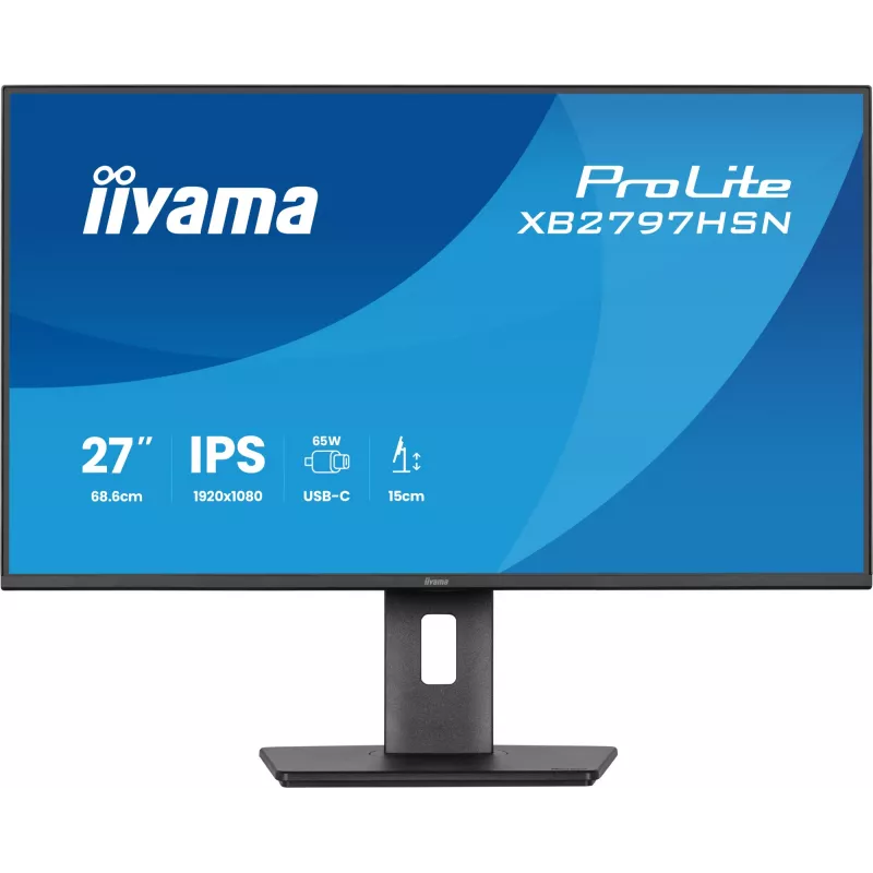 Monitorius iiyama ProLite XB2797HSN-B1 27 colių Full HD LCD juodas