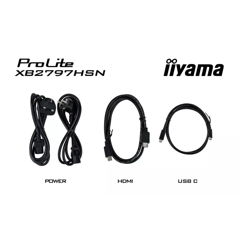Monitorius iiyama ProLite XB2797HSN-B1 27 colių Full HD LCD juodas