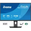 Monitorius IIYAMA ProLite XB2797QSNP-B1 27 colių (68,6 cm) 2560×1440 QHD LED, 16:9, matinis, garsiakalbiai, USB 3.2 šakotuvas, reguliuojamas aukštis, VESA
