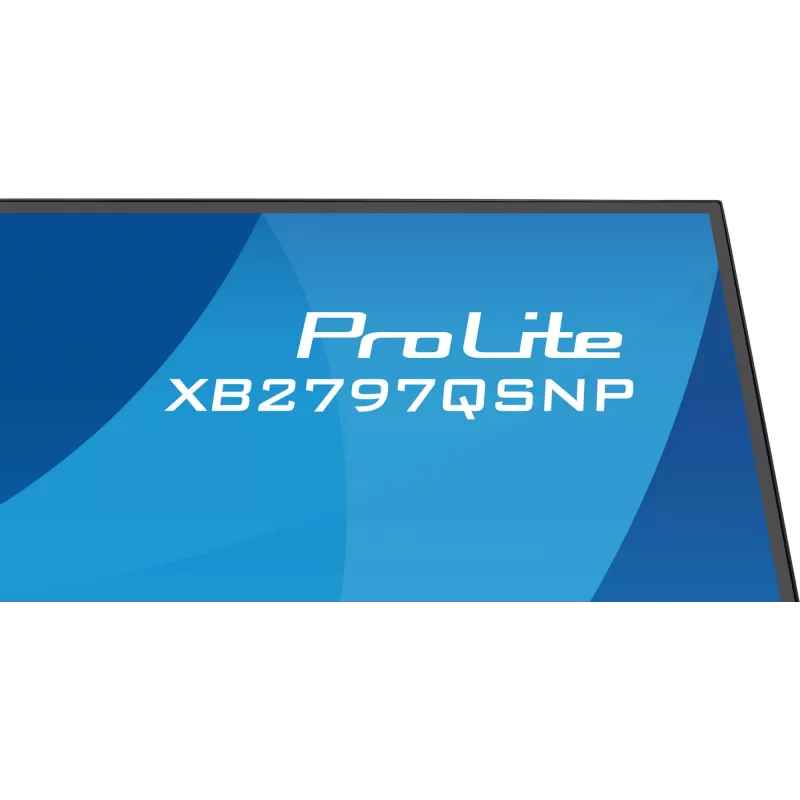 Monitorius IIYAMA ProLite XB2797QSNP-B1 27 colių (68,6 cm) 2560×1440 QHD LED, 16:9, matinis, garsiakalbiai, USB 3.2 šakotuvas, reguliuojamas aukštis, VESA