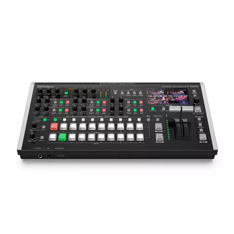Vaizdo perjungiklis Roland V-160HD su HDMI, SDI, Composite, USB-C, 60Hz