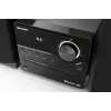 Mikro garso sistema Sharp XL-B512(BK) — 45 W, vieno optinio disko grotuvas, FM radijas, MP3, bananiniai garsiakalbių jungtys, juoda
