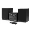 Mikro garso sistema Sharp XL-B512(BK) — 45 W, vieno optinio disko grotuvas, FM radijas, MP3, bananiniai garsiakalbių jungtys, juoda