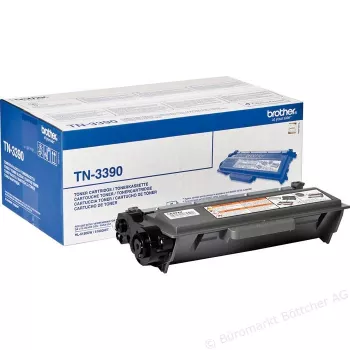 Originalus Brother TN-3390P juodos spalvos kasetė lazeriniam spausdintuvui, skirta 12000 puslapių