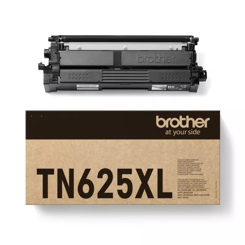Originalus kasečių toneris Brother TN-625XLBK juodas, 5500 puslapių, 1 vnt.
