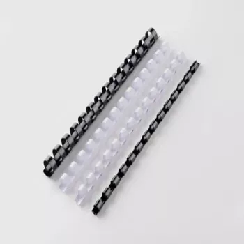 GBC CombBind įrišimo šukos 12mm A5 14R, juodos, 95 lapų, PVC, 100 vnt.