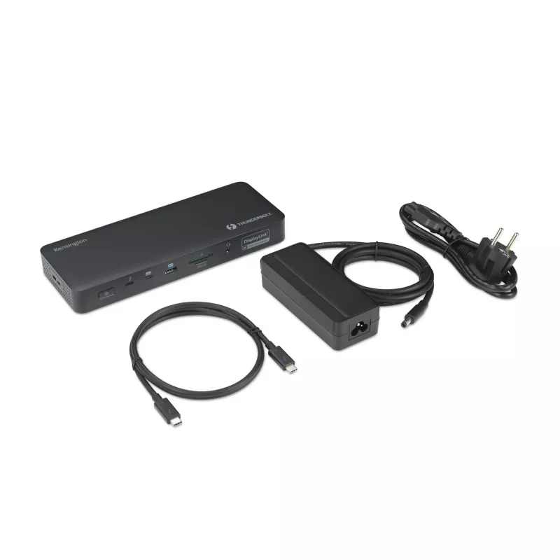 Kensington SD5920T EQ Thunderbolt 4 Quad 4K hibridinis dokas su DisplayLink technologija