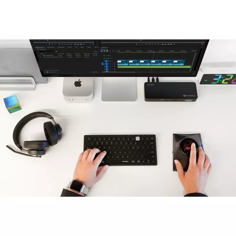 Kensington SD5920T EQ Thunderbolt 4 Quad 4K hibridinis dokas su DisplayLink technologija