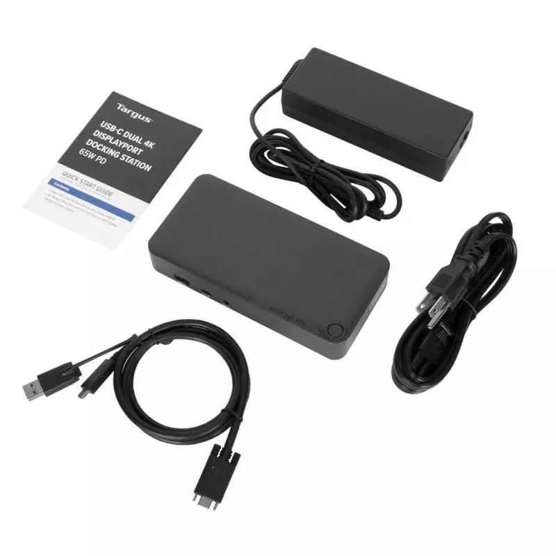 Targus DOCK315EUZ universalus USB 3.2 Gen 1 Type-A + Mini DisplayPort 1.2 dokas, juodas