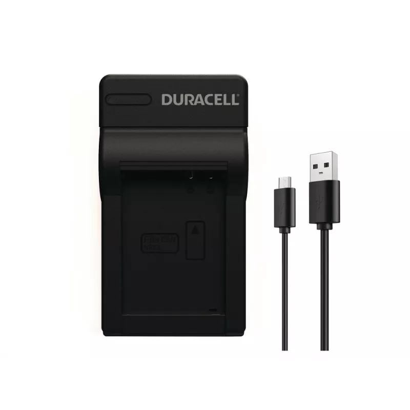 Duracell USB kroviklis skaitmeniniams fotoaparatams, Canon NB-10L, juodas, 5 V