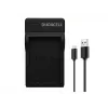 Duracell USB kroviklis Nikon EN-EL9 akumuliatoriui, juodas, 5 V