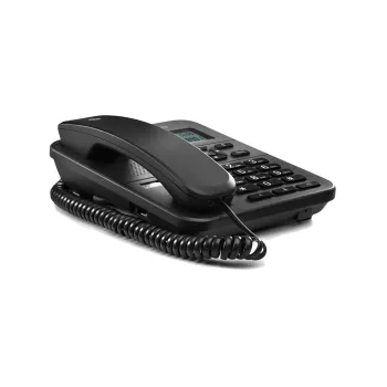 Motorola CT202 laidinis analoginis telefonas su garsiakalbiu ir skambučio ID, juodas