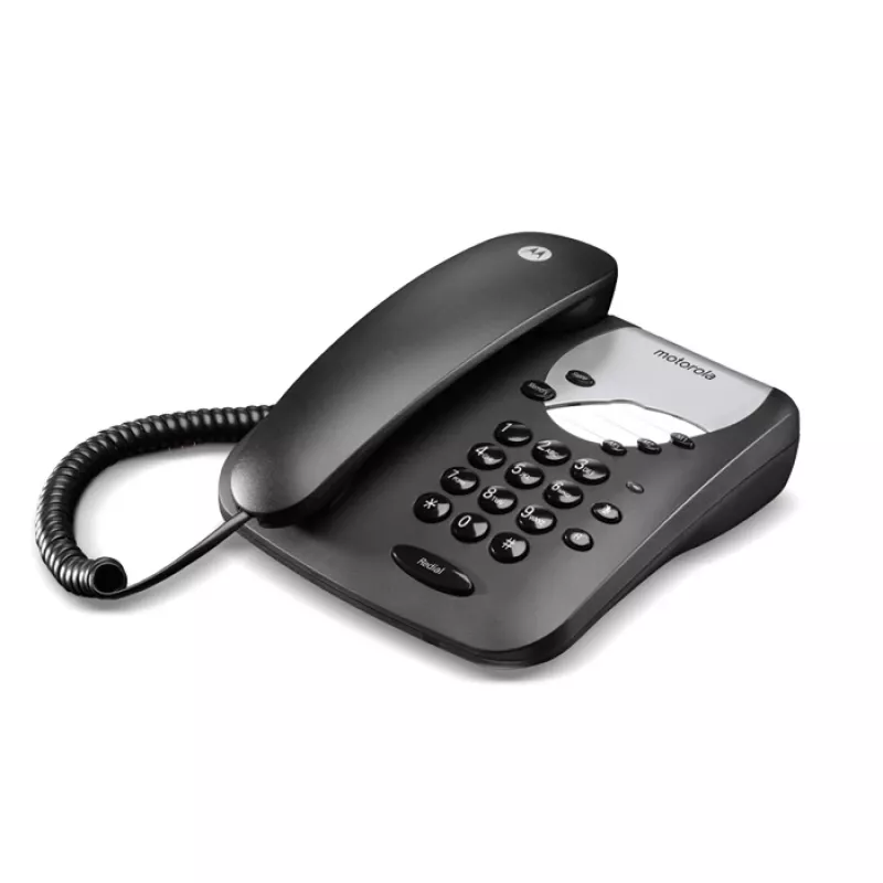 Motorola CT1 analoginis telefonas juodas
