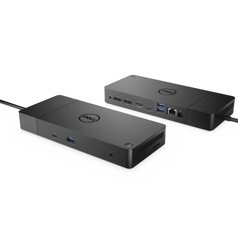 DELL WD19 belaidis USB 3.2 Gen 2 (3.1 Gen 2) Type-C dokas, juodas